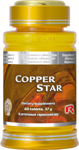 COPPER STAR  -  s obsahom medi pre pomoc pri tvorbe kostí a červených krviniek, Starlife  60 tabl
