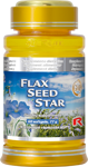 FLAX SEED STAR  -  ľanové semienko pre podporu srdca, nervového a tráviaceho systému, Starlife  60 tob