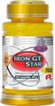 IRON GT STAR – s obsahom železa pre podporu imunitného systému, zníženie únavy a vyčerpania, Starlife  60 kaps