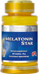 MELATONIN STAR - pre zlepšenie a skvalitnenie spánku, Starlife  60 tabl