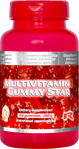 MULTIVITAMIN GUMMY STAR - gumové cukríky s obsahom vitamínov pre obranyschopnosť organizmu, Starlife 60 kaps