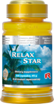 RELAX STAR - pre upokojenie organizmu, s protistresovými účinkami, Starlife  60 kaps