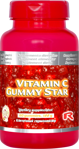 VITAMIN C GUMMY STAR - gumové cukríky s obsahom vitamínu C pre zvýšenie obranyschopnosti organizmu, Starlife 60 kaps