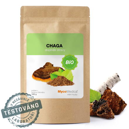 CHAGA BIO (prášok), MycoMedica  100 g