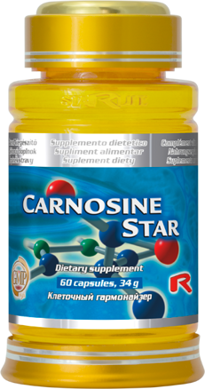 CARNOSINE STAR - antioxidant pre spomalenie starnutia, Starlife  60 kaps