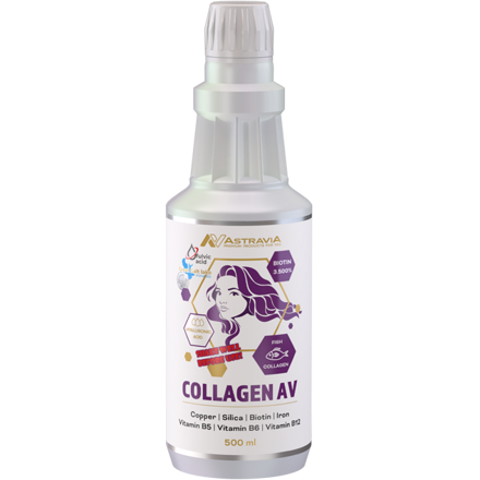 COLLAGEN AV  - hydrolyzovaný kolagén pre profesionálnu starostlivosť o pleť, pokožku, vlasy a nechty, Starlife  500 ml