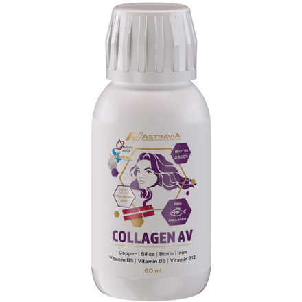 COLLAGEN AV  - hydrolyzovaný kolagén pre profesionálnu starostlivosť o pleť, pokožku, vlasy a nechty, Starlife  60 ml