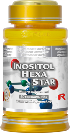 INOSITOL-HEXA STAR  -  pre ochranu pred nádorovými ochoreniami, pre aktiváciu prirodzenej imunity a obranných funkcií, Starlife  60 kaps 