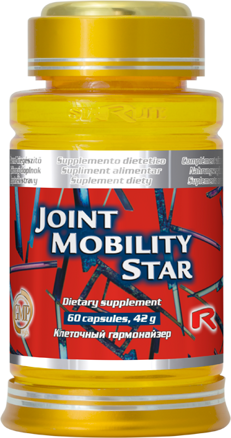 JOINT MOBILITY STAR - pre zlepšenie pohyblivosti kĺbov, Starlife  60 kaps 