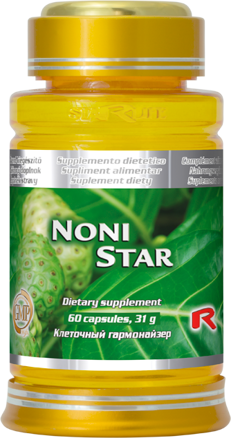 NONI STAR - pre celkovú harmonizáciu organizmu, Starlife  60 kaps