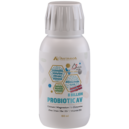 PROBIOTIC AV  -  probiotiká pre zdravú črevnú mikroflóru a silný imunitný systém, Starlife  60 ml