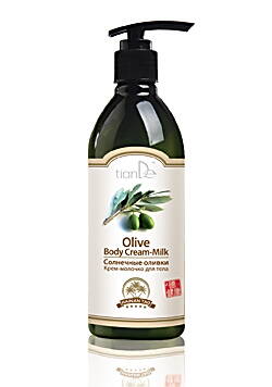 Krémové telové mlieko Slnečné olivy, tianDe  350 g 
