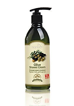 Krémový sprchový gél "Slnečné olivy", tianDe  350 g