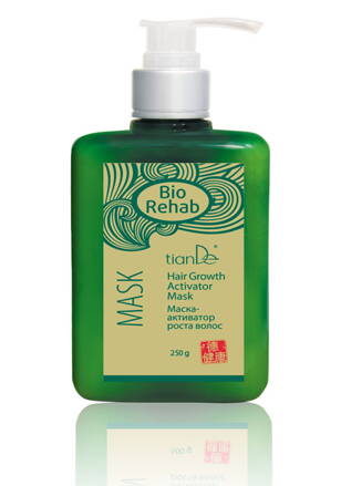 Maska - aktivátor rastu vlasov Bio Rehab, tianDe  250 g
